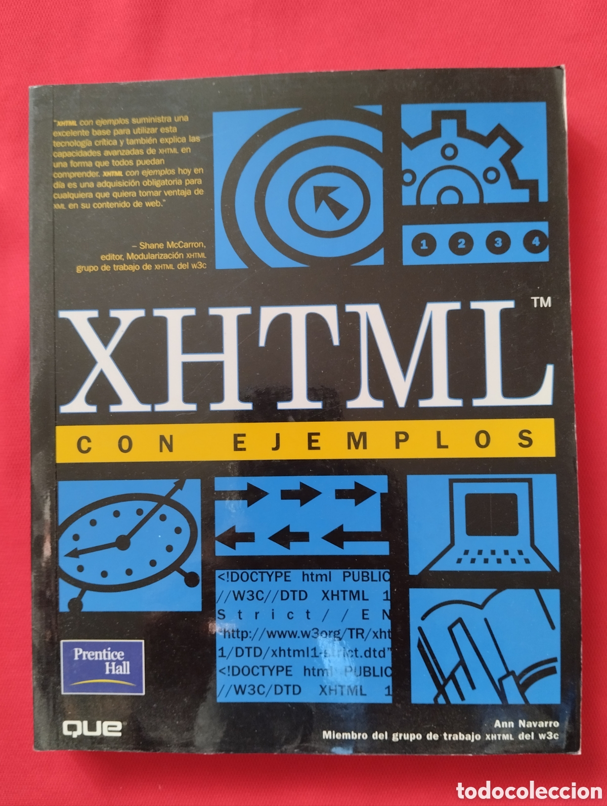 Libros de segunda mano: XHTML CON EJEMPLOS. PRIMERA EDICI&Oacute;N 2001. PRENTICE HALL. - Foto 1
