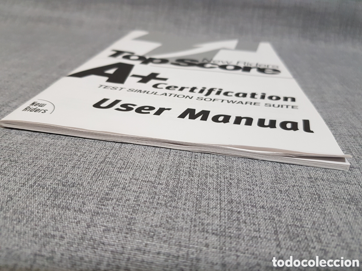 Libros de segunda mano: PAQUETE DE FORMACI&Oacute;N A+ CERTIFICATION TEST SIMULATION SOFTWARE SUITE BERKEL NEW RIDERS TOP SCORE. - Foto 6