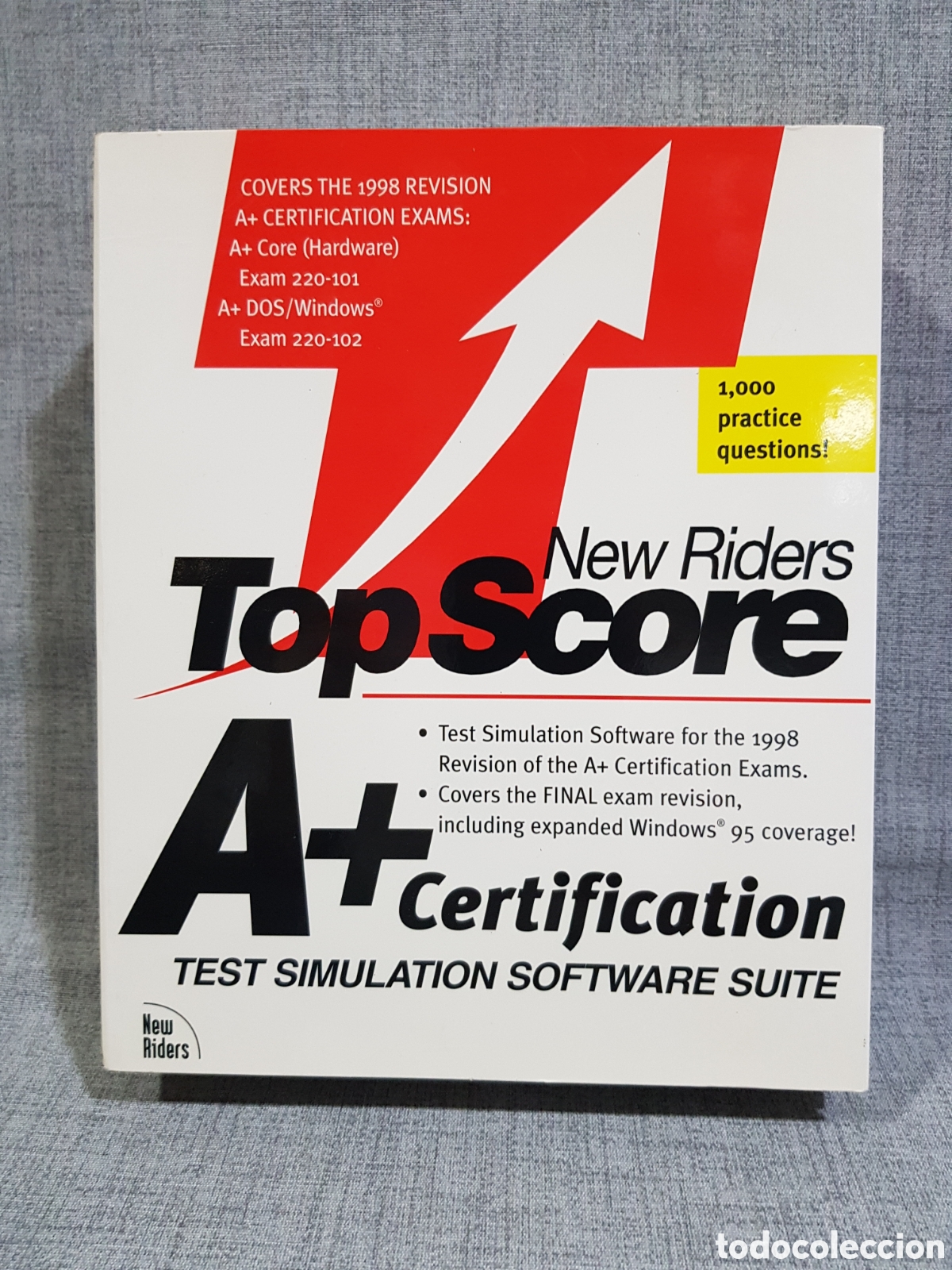 Libros de segunda mano: PAQUETE DE FORMACI&Oacute;N A+ CERTIFICATION TEST SIMULATION SOFTWARE SUITE BERKEL NEW RIDERS TOP SCORE. - Foto 12
