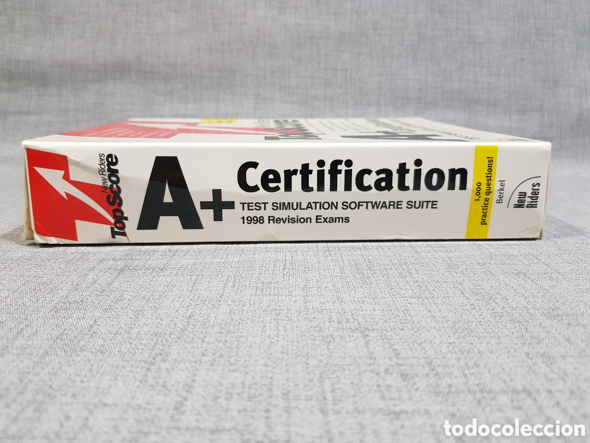 Libros de segunda mano: PAQUETE DE FORMACI&Oacute;N A+ CERTIFICATION TEST SIMULATION SOFTWARE SUITE BERKEL NEW RIDERS TOP SCORE. - Foto 18
