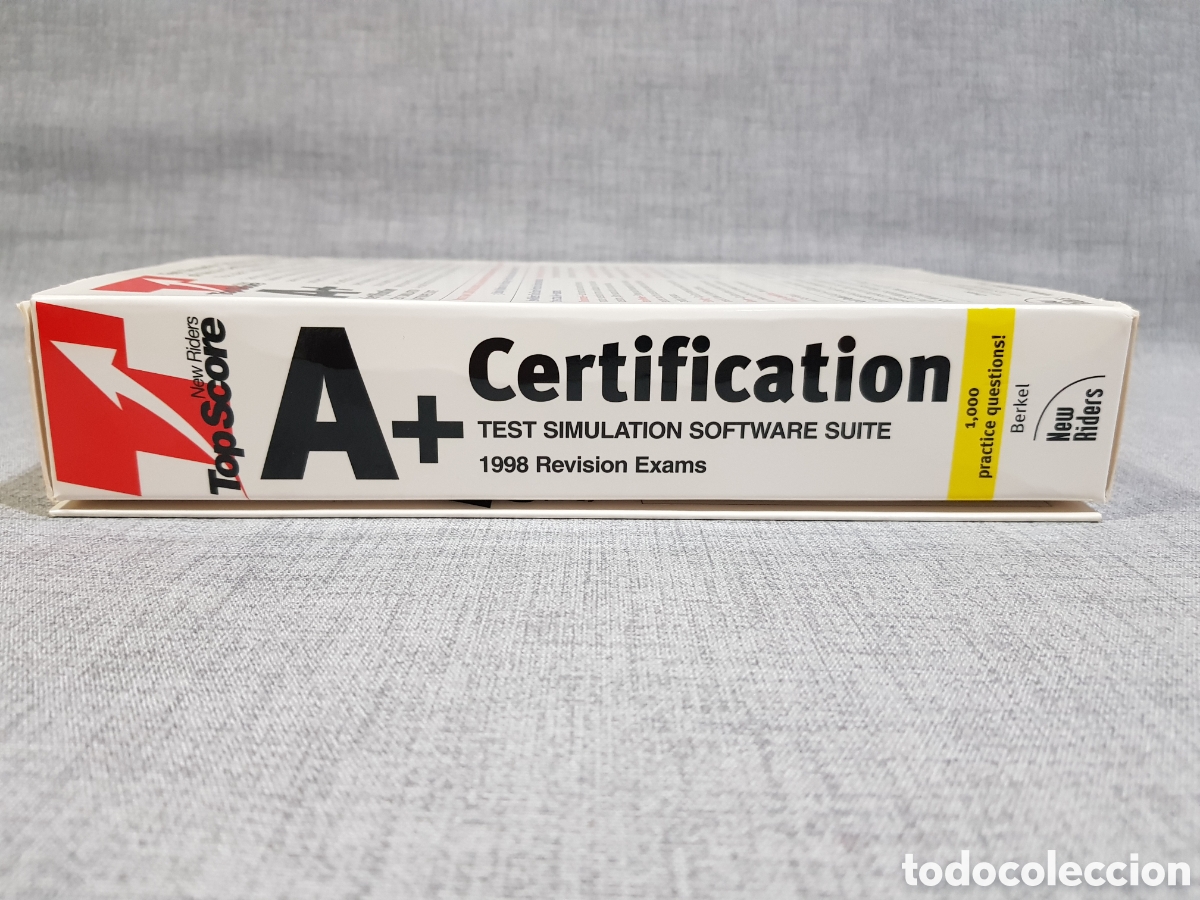 Libros de segunda mano: PAQUETE DE FORMACI&Oacute;N A+ CERTIFICATION TEST SIMULATION SOFTWARE SUITE BERKEL NEW RIDERS TOP SCORE. - Foto 19