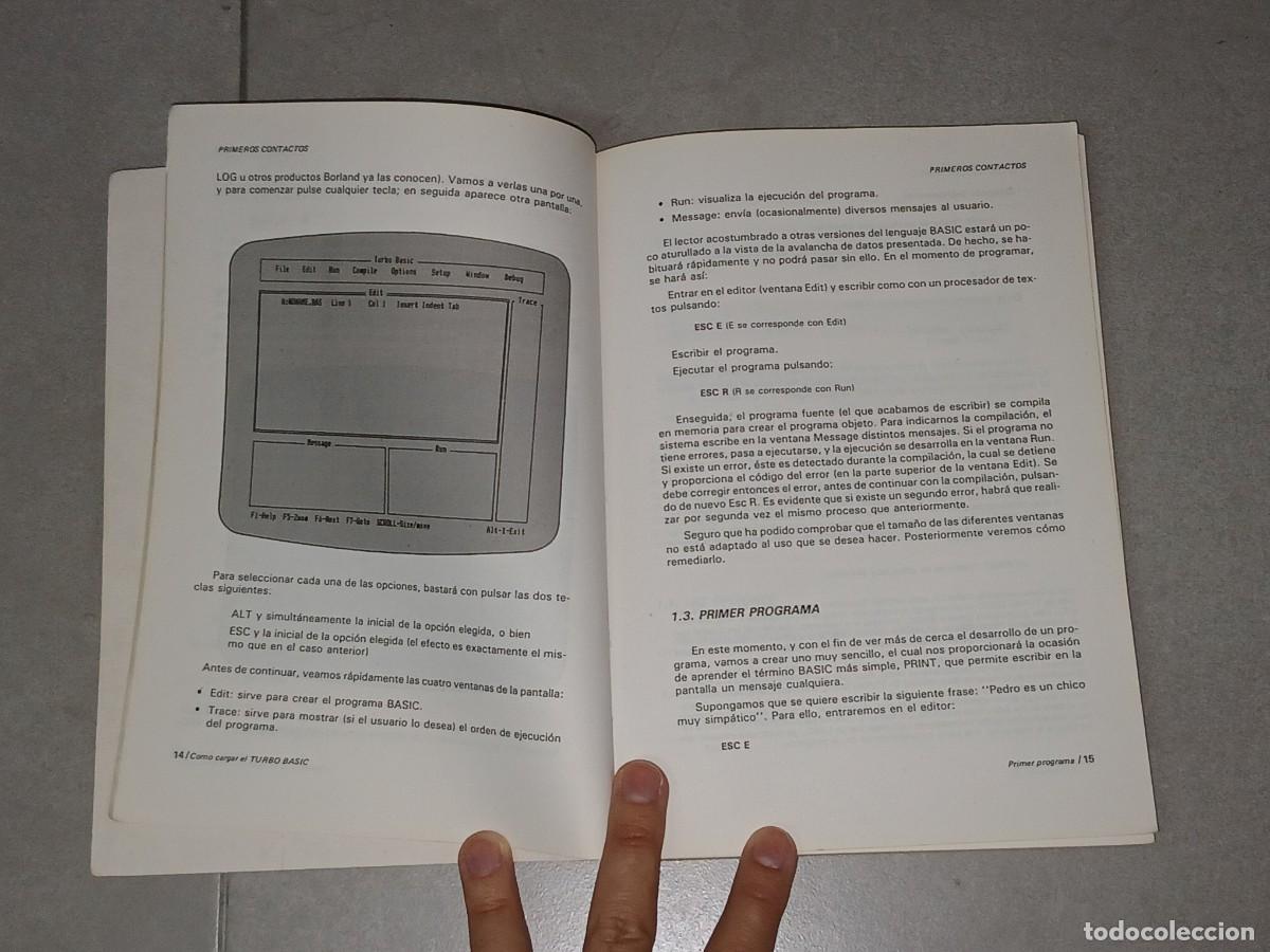 Libros de segunda mano: Libro. Turbo-basic (programaci&oacute;n), Patrice Bihan Paraninfo - Foto 4