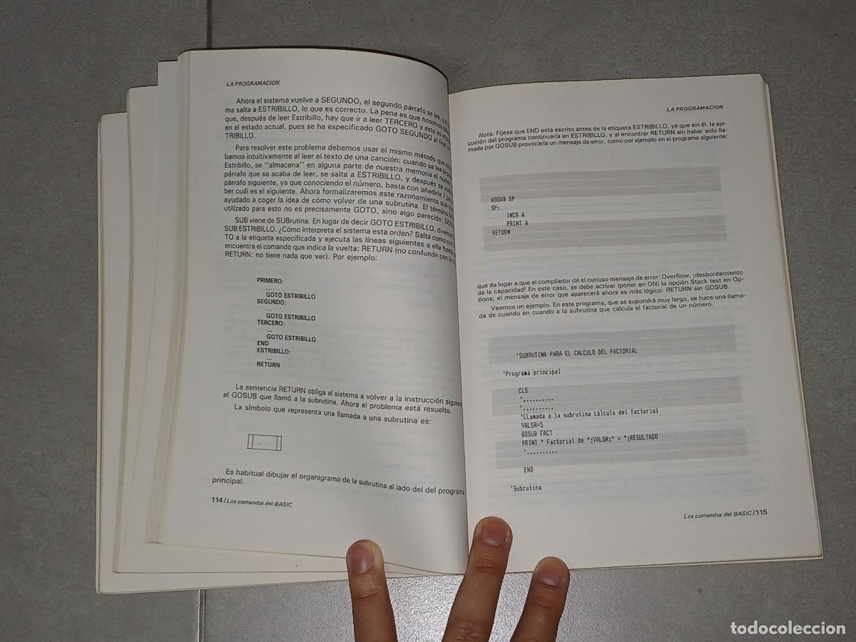 Libros de segunda mano: Libro. Turbo-basic (programaci&oacute;n), Patrice Bihan Paraninfo - Foto 6