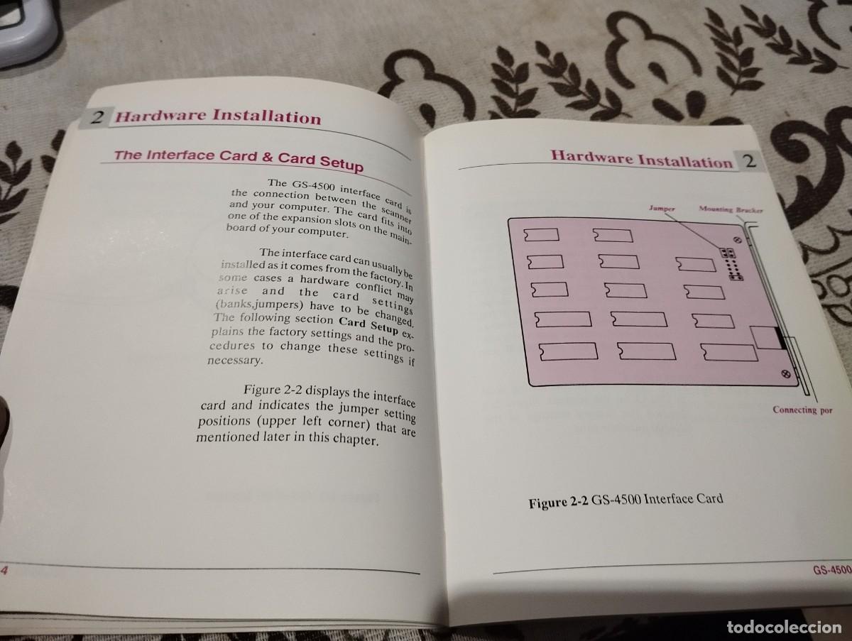 Libros de segunda mano: MANUAL GENISCAN GS - 4500 HARDWARE USERS MANUAL - Foto 3