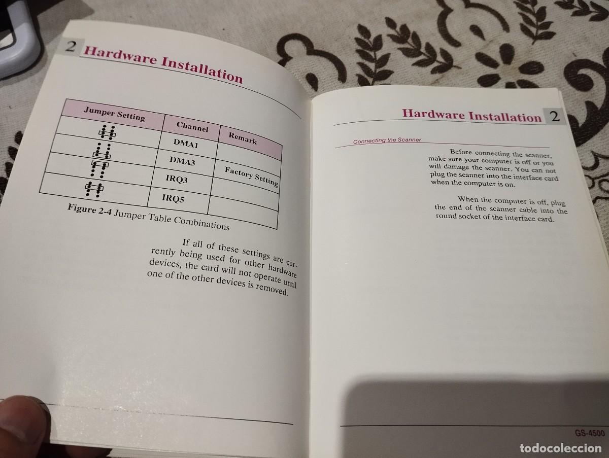 Libros de segunda mano: MANUAL GENISCAN GS - 4500 HARDWARE USERS MANUAL - Foto 4