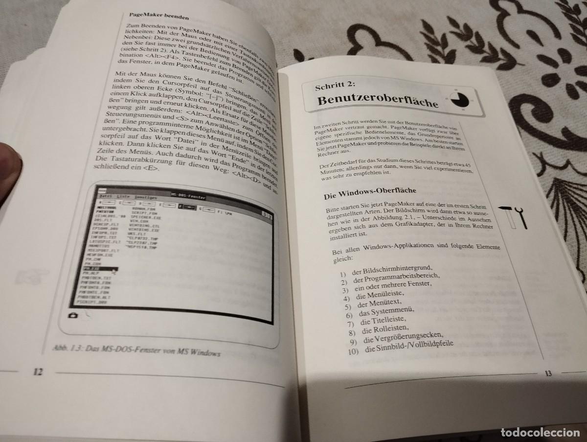 Libros de segunda mano: QUICK START PAGEMAKER 3.0 DER EINSTIEG IN 20 SCHRITTEN LIBRO INFORM&Aacute;TICA EN ALEMAN DEUTCH - Foto 3