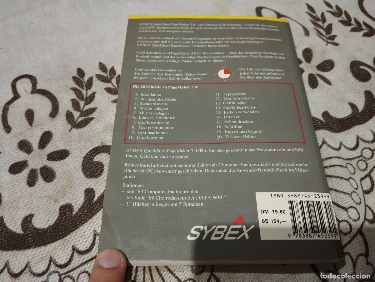 Libros de segunda mano: QUICK START PAGEMAKER 3.0 DER EINSTIEG IN 20 SCHRITTEN LIBRO INFORM&Aacute;TICA EN ALEMAN DEUTCH - Foto 7