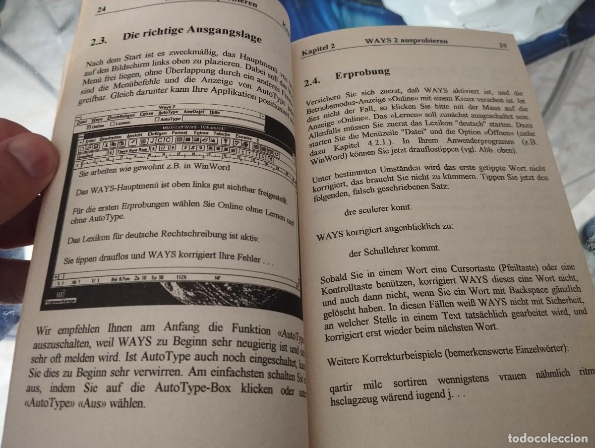 Libros de segunda mano: HANDBUCH HIGHSCREEN WAYS FOR WINDOWS WAYS 2 FOR WINDOWS WAYS &Ouml;FFNET WEGE 1992 EN ALEM&Aacute;N - Foto 3