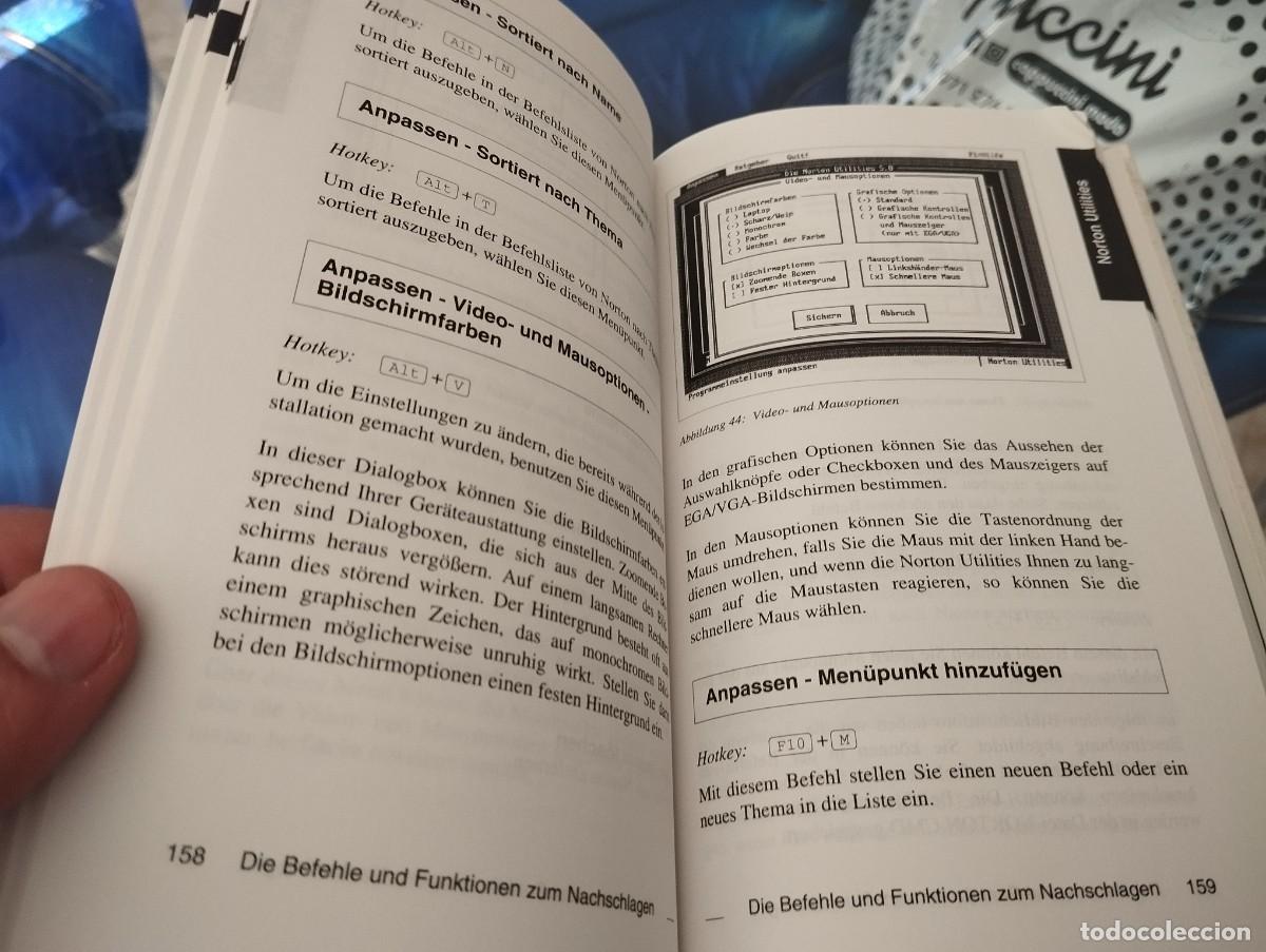 Libros de segunda mano: NORTON UTILITIES 5.0 DEUTSCH LIBRO EN ALEM&Aacute;N 1991 - Foto 3