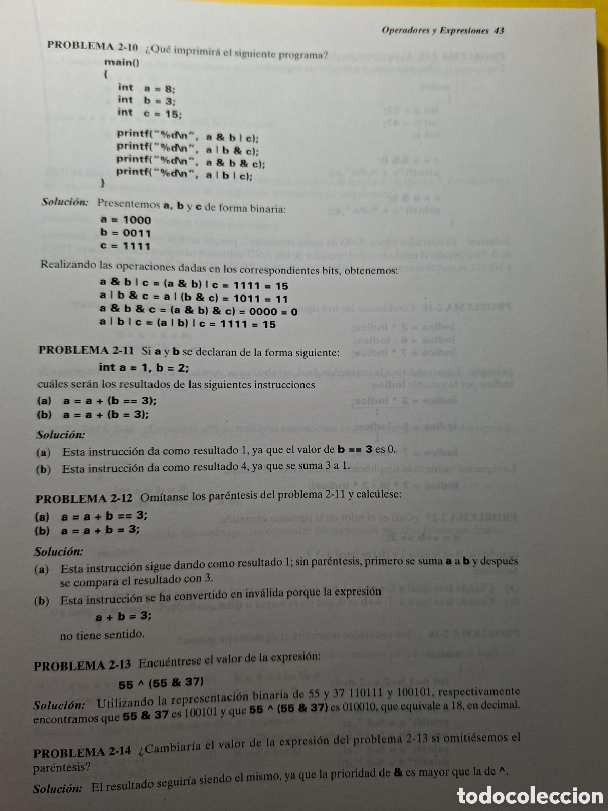 Libros de segunda mano: Lenguaje C Eugene Veklerov - Foto 5