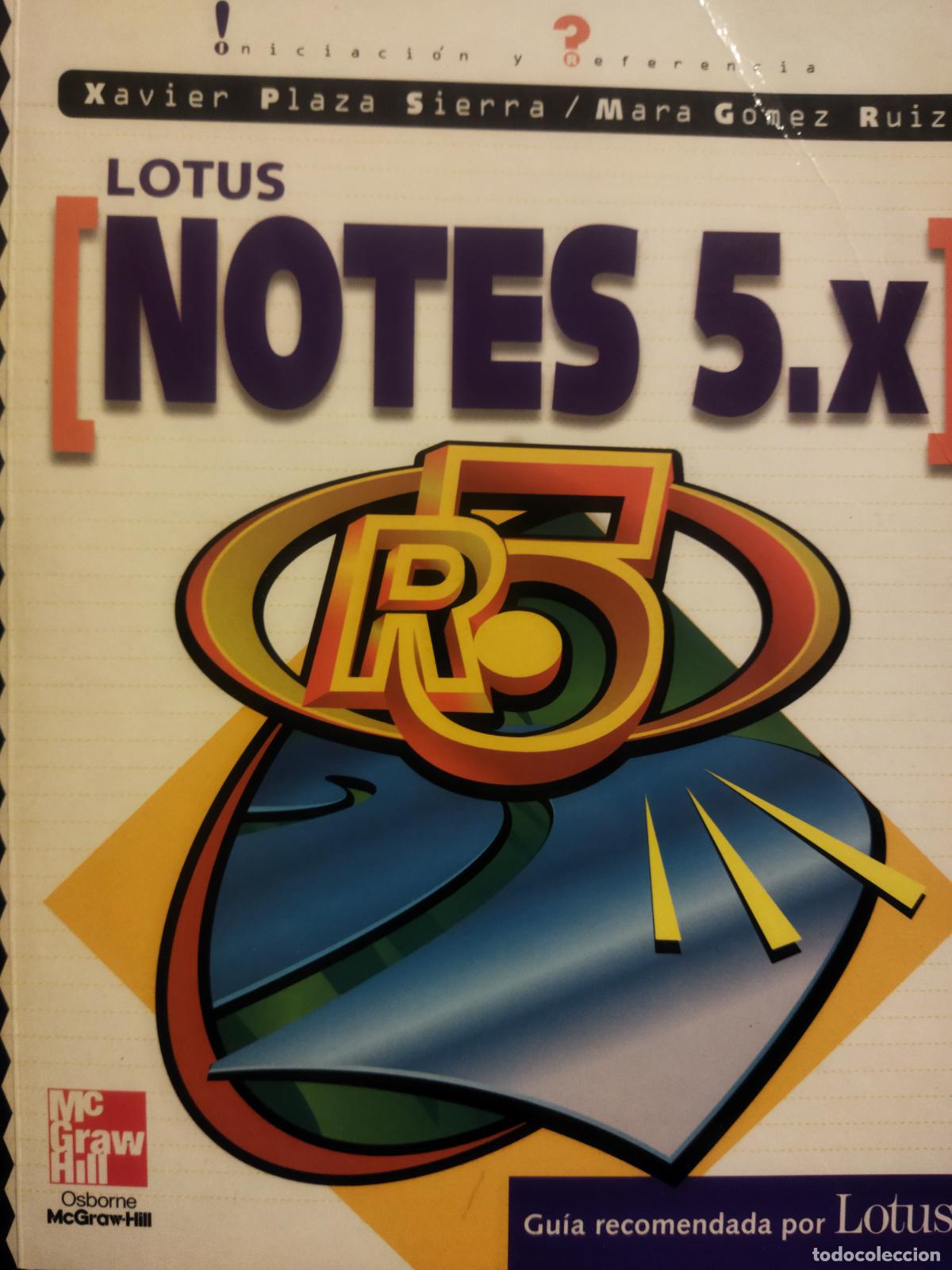 Libros de segunda mano: Lotus Notes 5.x Xavier plaza Sierra - Foto 1