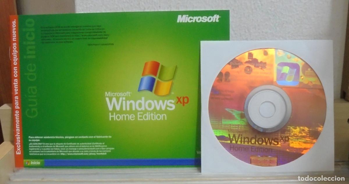 Libros de segunda mano: Microsoft Windows XP, Home Ediion. Manual y disco de instalaci&oacute;n - Foto 1