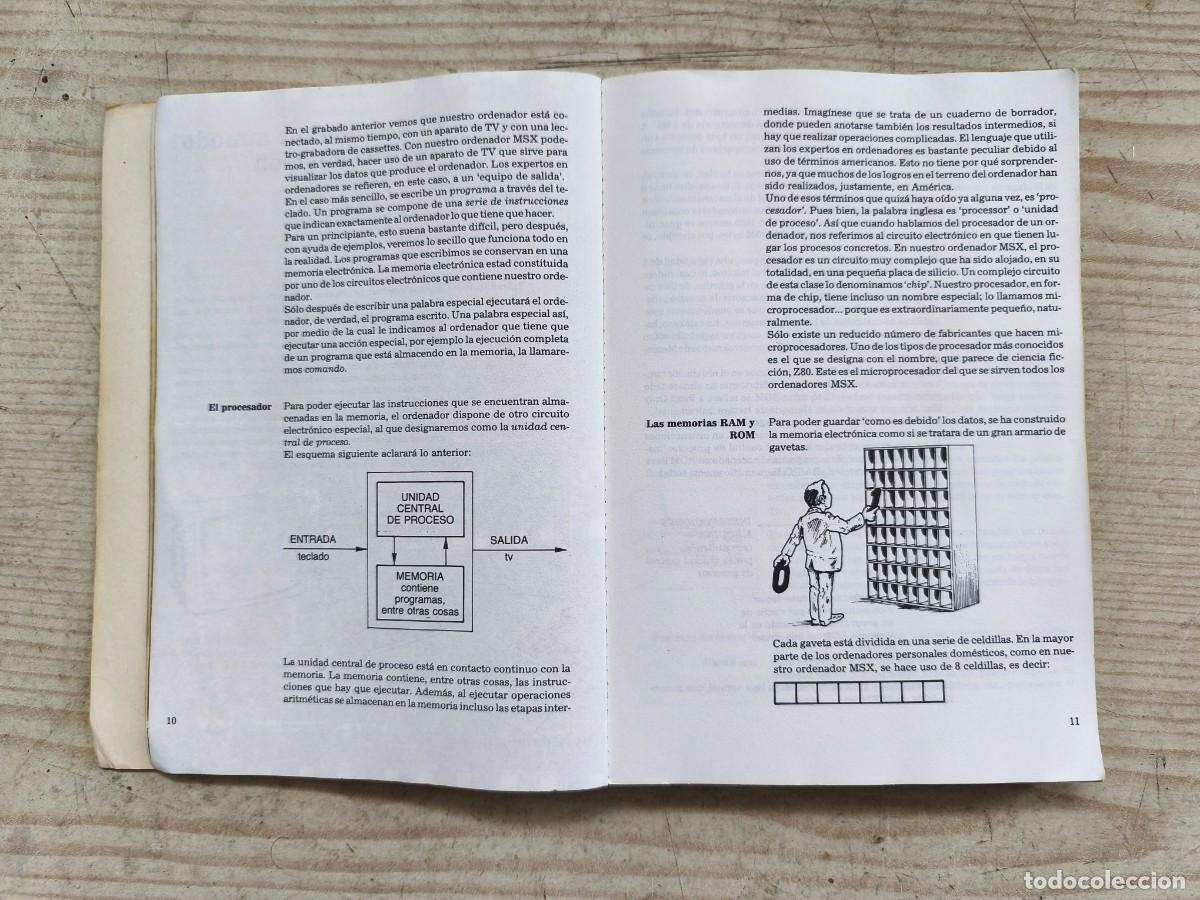 Libros de segunda mano: MSX Basic - Albert Sickler - Primera Edicion - Philips - Foto 4