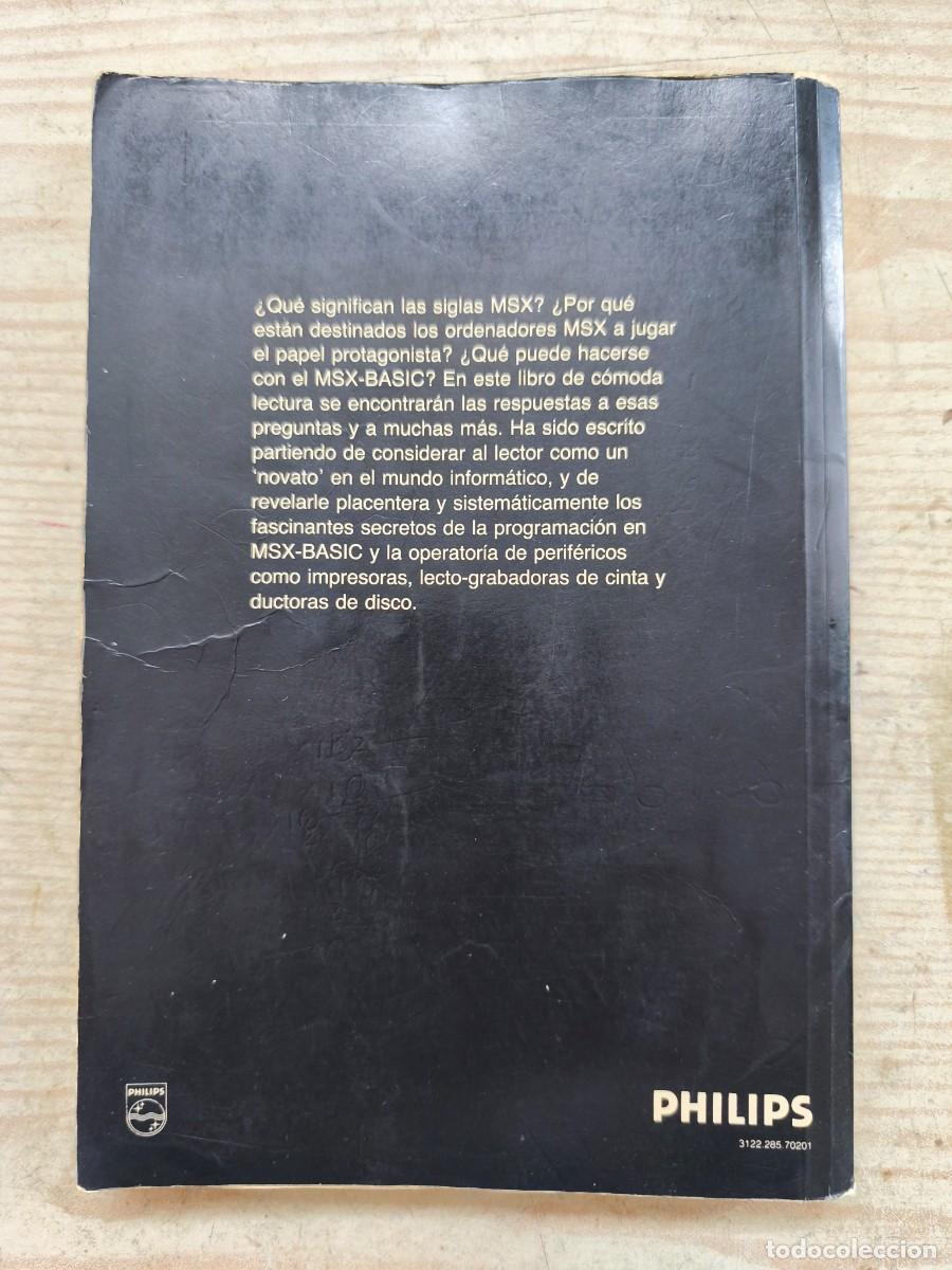 Libros de segunda mano: MSX Basic - Albert Sickler - Primera Edicion - Philips - Foto 5