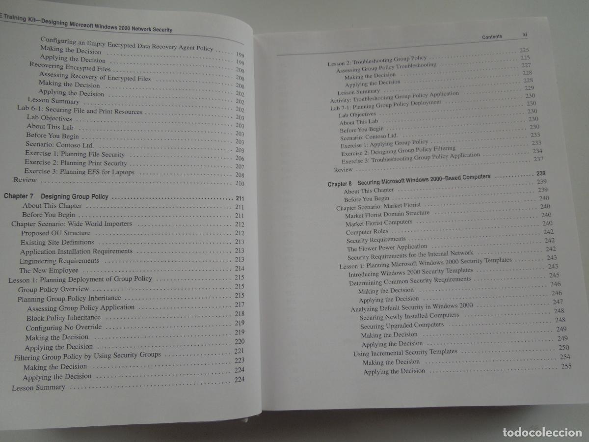 Libros de segunda mano: MCSE- Designing Microsoft Windows 2000 Network Security-BRIAN KOMAR -2001 -MICROSOFT - Foto 11