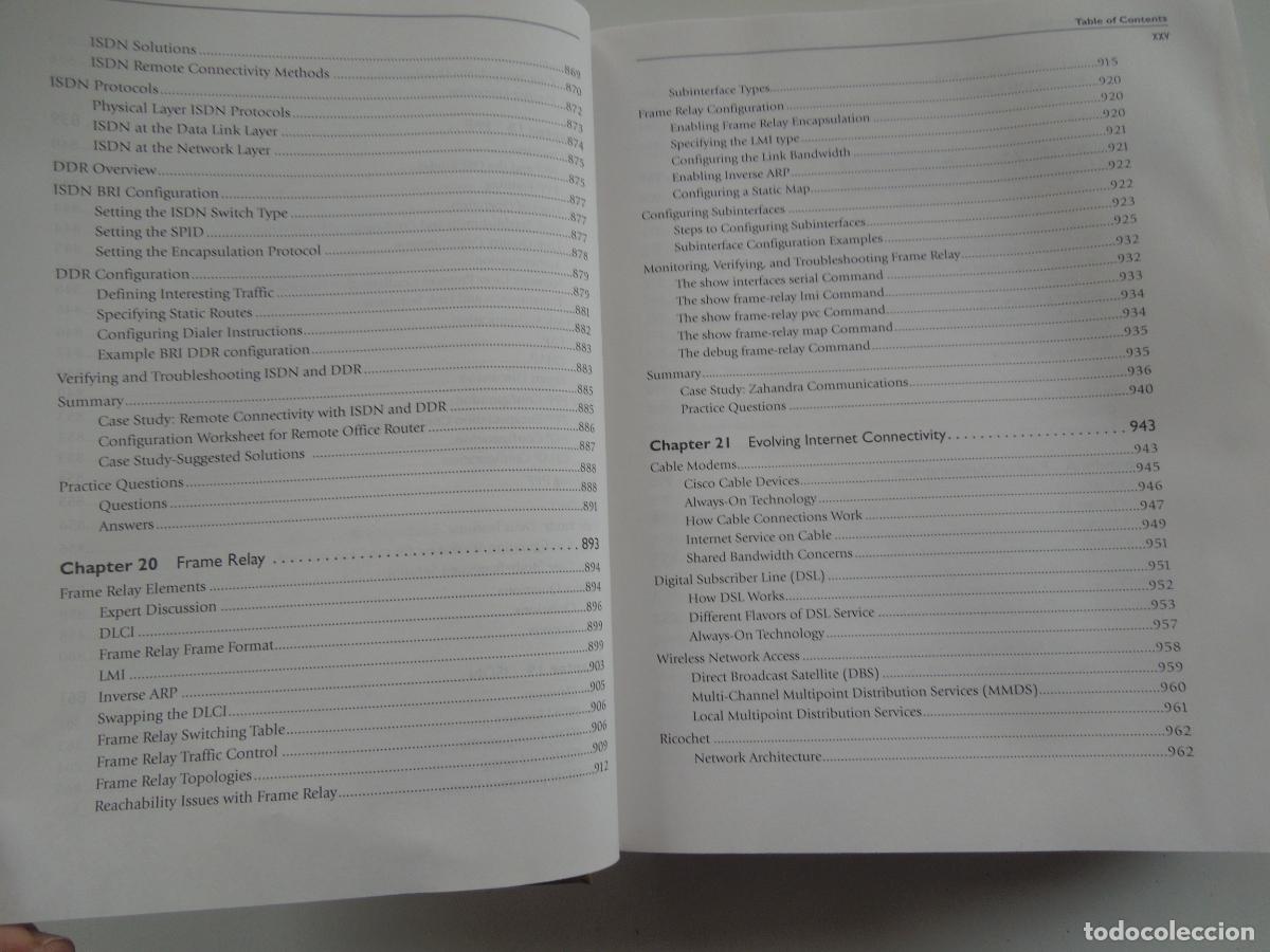 Libros de segunda mano: CCNA 2.0 - ROBERT E. LARSON - ALL IN ONE CON CD -MC GRAW HILL -2001 - EN INGLES - Foto 5
