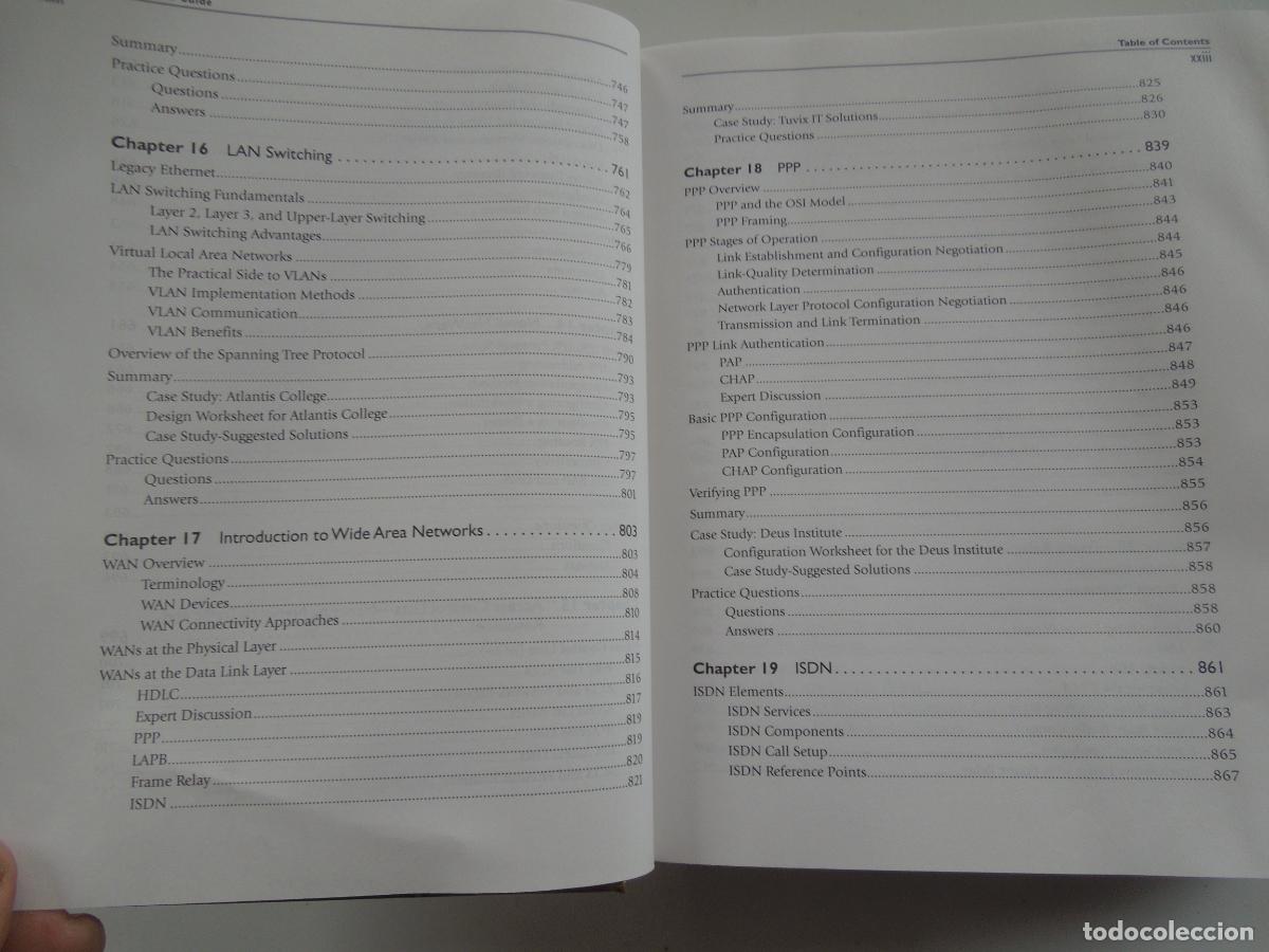 Libros de segunda mano: CCNA 2.0 - ROBERT E. LARSON - ALL IN ONE CON CD -MC GRAW HILL -2001 - EN INGLES - Foto 6
