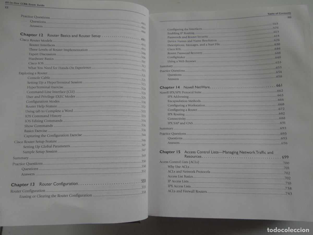 Libros de segunda mano: CCNA 2.0 - ROBERT E. LARSON - ALL IN ONE CON CD -MC GRAW HILL -2001 - EN INGLES - Foto 7