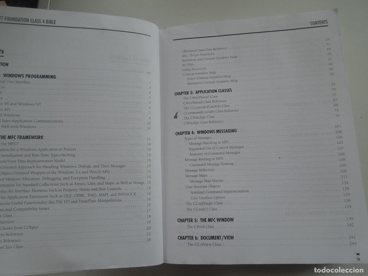 Libros de segunda mano: MICROSOFT , FOUNDATION CLASS 4 BIBLE - PRENTICE HALL- MITCHEL WAITE - 1996 - EN INGLES - Foto 6