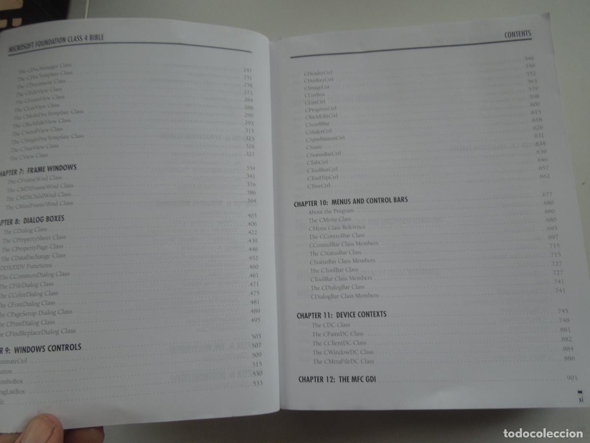 Libros de segunda mano: MICROSOFT , FOUNDATION CLASS 4 BIBLE - PRENTICE HALL- MITCHEL WAITE - 1996 - EN INGLES - Foto 8
