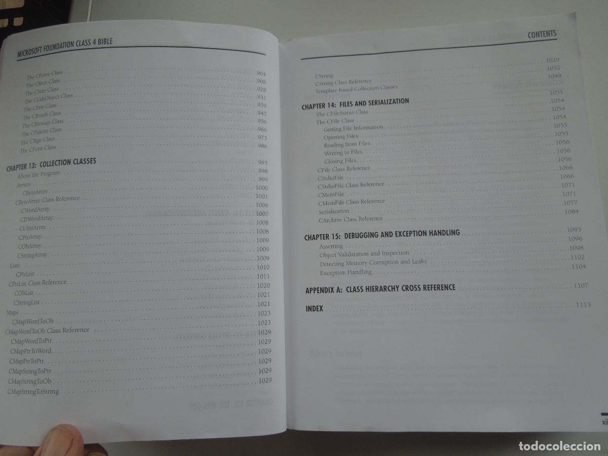 Libros de segunda mano: MICROSOFT , FOUNDATION CLASS 4 BIBLE - PRENTICE HALL- MITCHEL WAITE - 1996 - EN INGLES - Foto 9