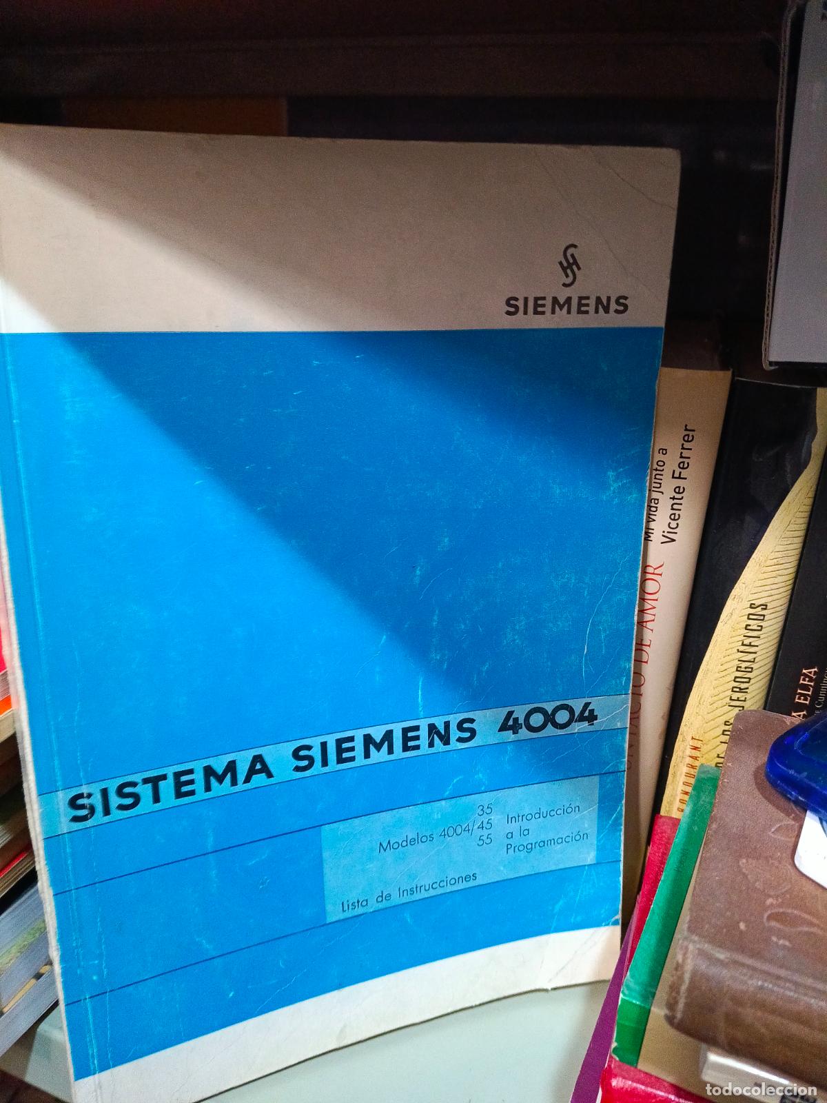Libros de segunda mano: Manual sistema siemens 4004 Introduccion a la programacion - Foto 1