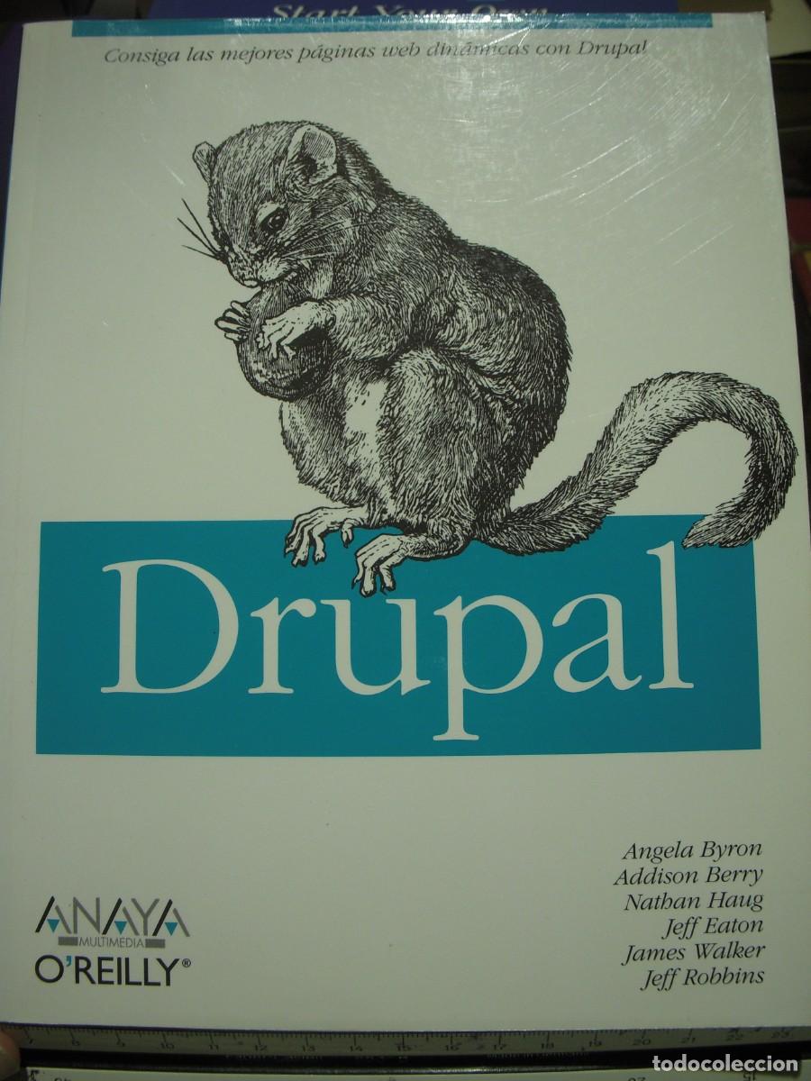 Libros de segunda mano: DRUPAL - ANGELA BYRON Y OTROS - EDICIONES ANAYA, 2009 (EN BUEN ESTADO) - Foto 1