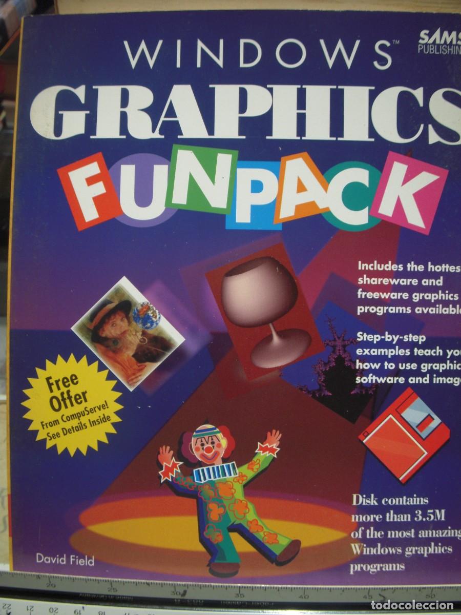 Libros de segunda mano: WINDOWS GRAPHICS FUNPACK - DAVID FIELD - SAMS PUBLISHING, 1993 (EN INGLES, BUEN ESTADO) - Foto 1
