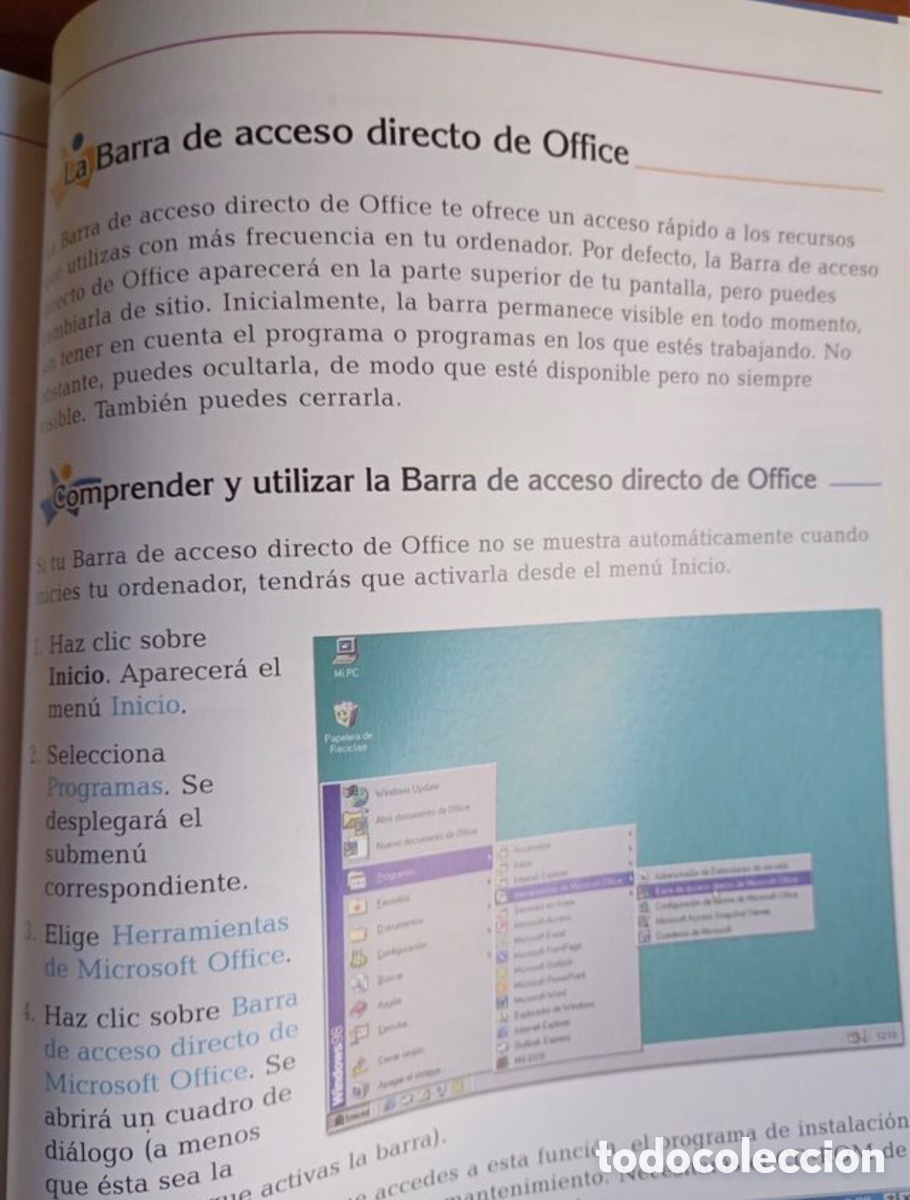 Libros de segunda mano: Manual visual: Microsoft Office 2000 - Foto 2