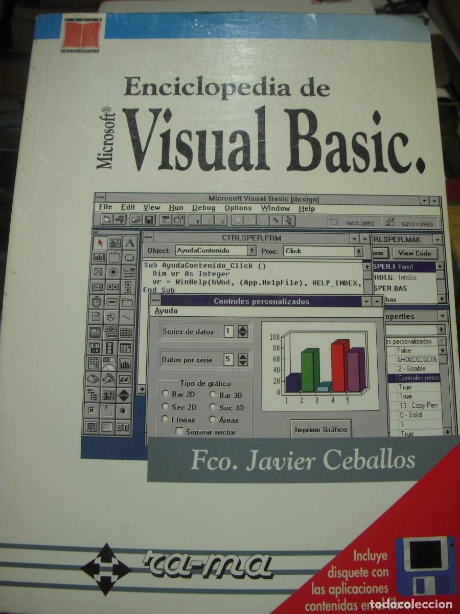 Libros de segunda mano: ENCICLOPEDIA DE MICROSOFT VISUAL BASIC - FRANCISCO JAVIER CEBALLOS - RA-MA, 1994 (BUEN ESTADO) - Foto 1