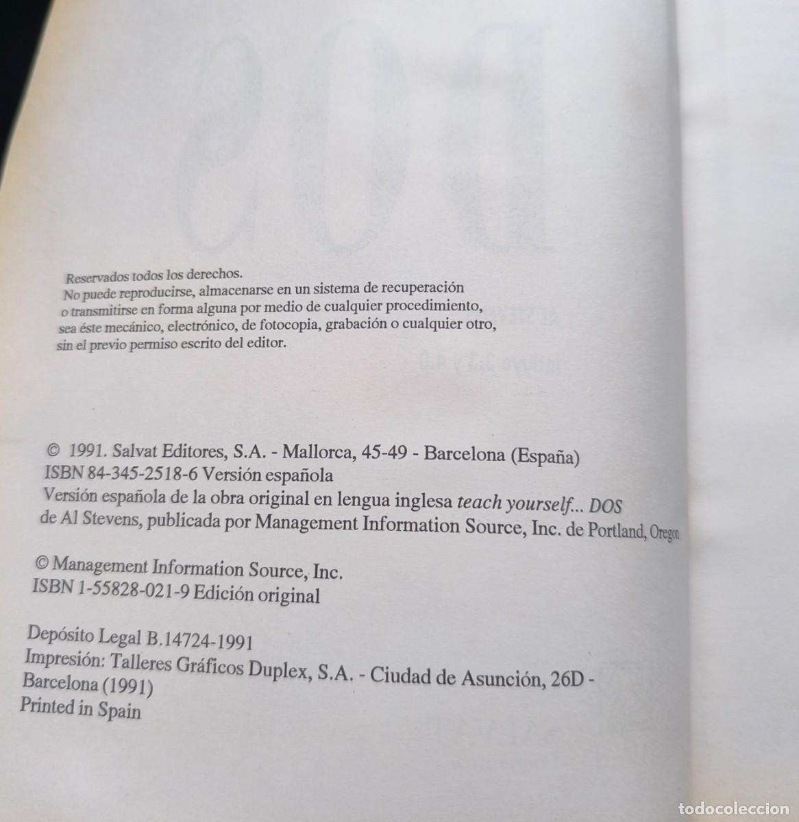 Libros de segunda mano: APRENDA... DOS ( AL STEVENS ) - Foto 3