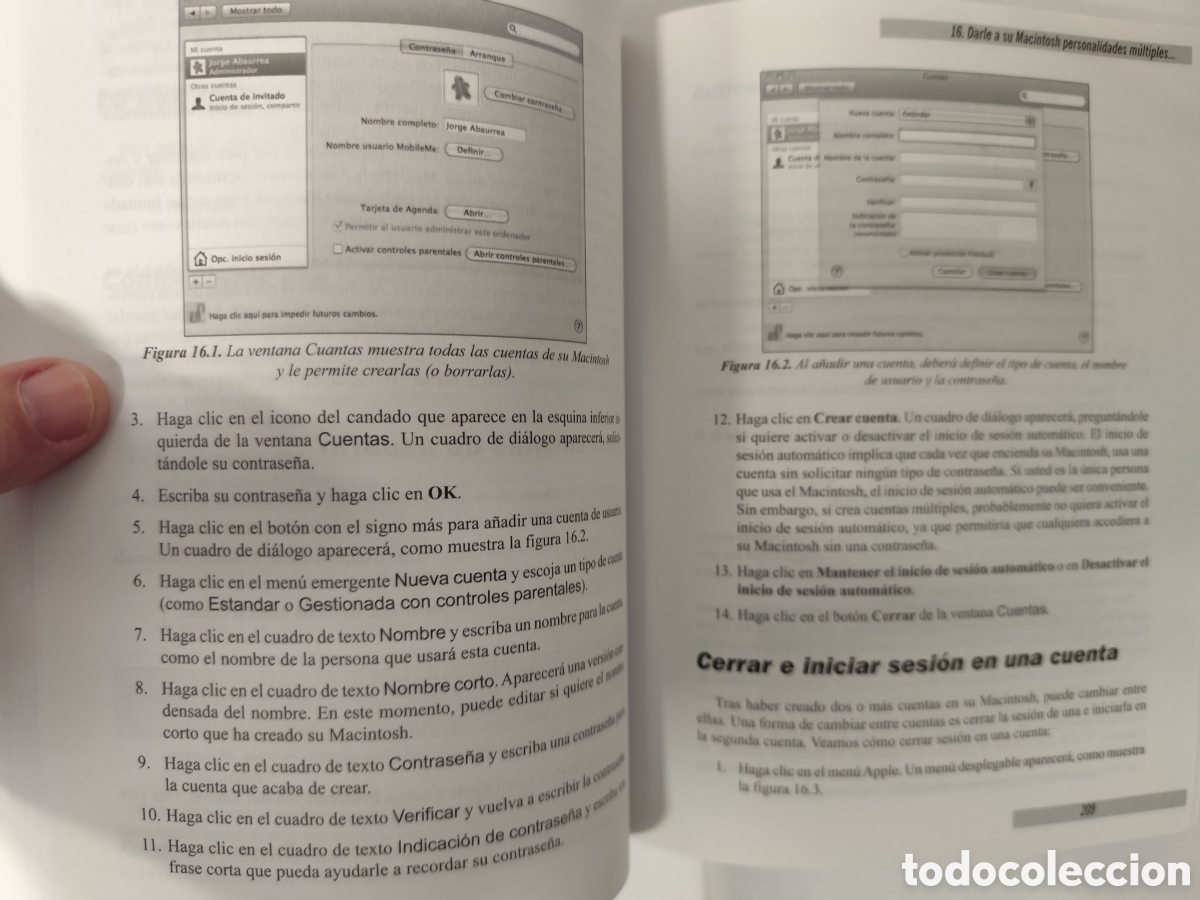 Libros de segunda mano: El Libro del Mac, edicion Snow Leopard, Wallace Wang. Anaya - Foto 5