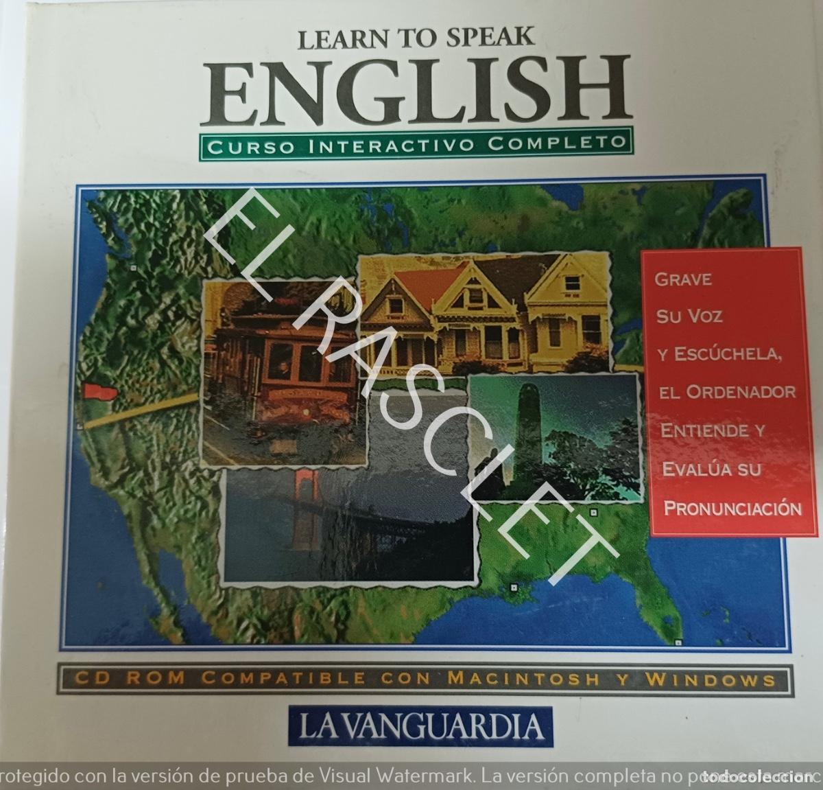 Libros de segunda mano: ENGLISH - CURSO INTERACTIVO COMPLETO- LA VANGUARDIA - EN CD ROM - Foto 1