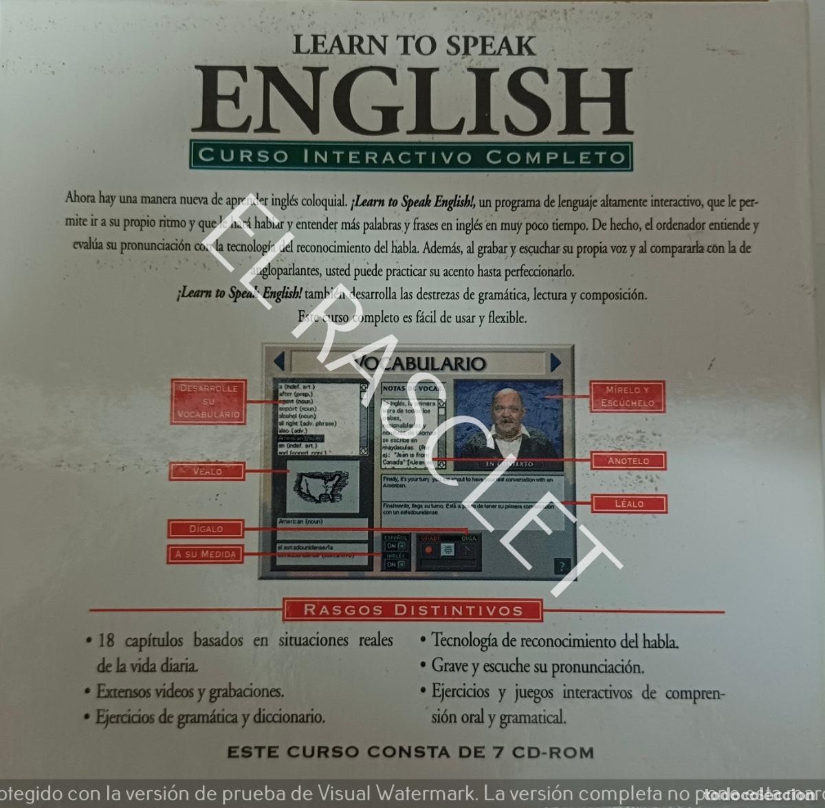 Libros de segunda mano: ENGLISH - CURSO INTERACTIVO COMPLETO- LA VANGUARDIA - EN CD ROM - Foto 6
