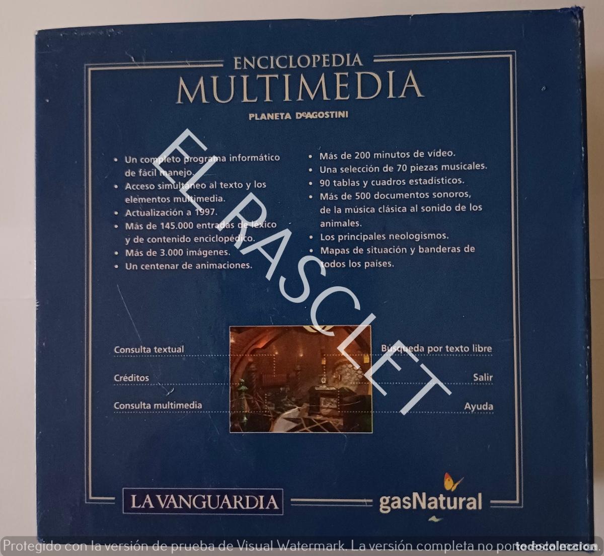 Libros de segunda mano: ENCICLOPEDIA MULTIMEDIA - LA VANGUARDIA - EN CD ROM - Foto 5