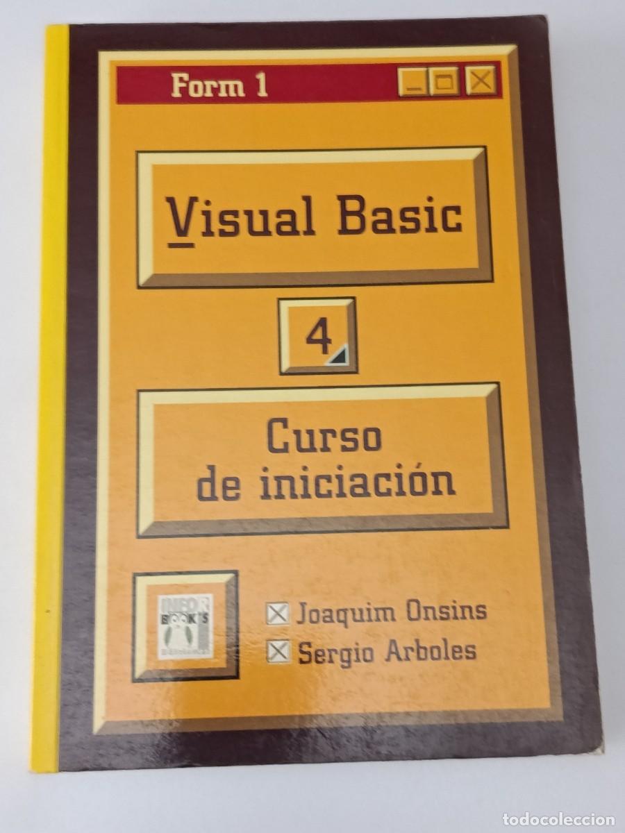 Libros de segunda mano: VISUAL BASIC CURSO DE INICIACION - Foto 1