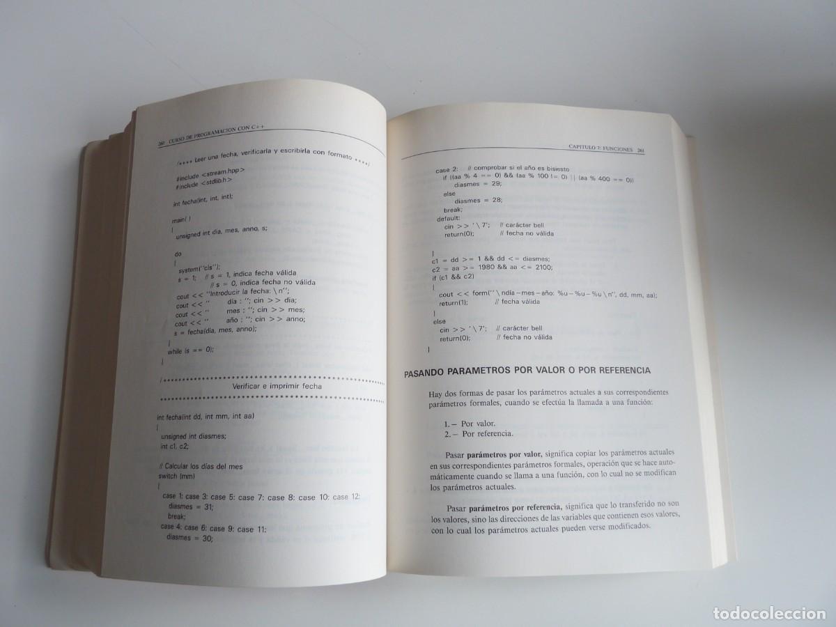 Libros de segunda mano: Curso de Programaci&oacute;n C++ Fco. Javier Ceballos Programaci&oacute;n orientada a los objetos - Foto 7
