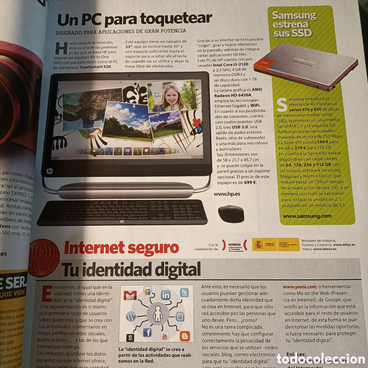 Libros de segunda mano: PERSONAL COMPUTER & INTERNET - N&ordm; 106 - todo sobre Windows 8 - Foto 3