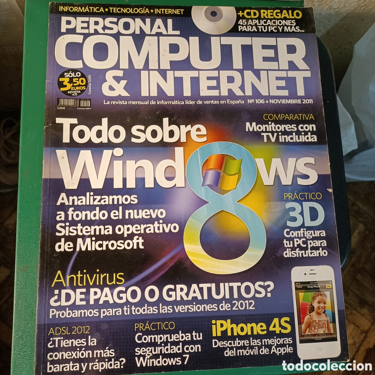 Libros de segunda mano: PERSONAL COMPUTER & INTERNET - N&ordm; 106 - todo sobre Windows 8 - Foto 1