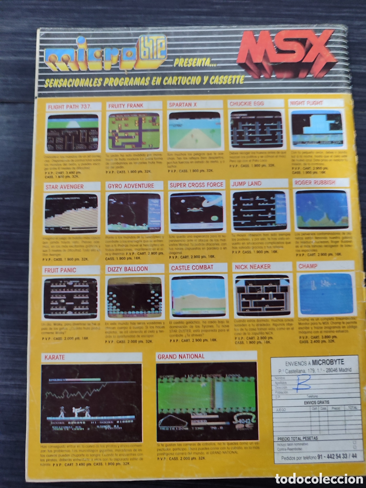 Libros de segunda mano: Msx Magazine N-9 Enero 1986 - Foto 3