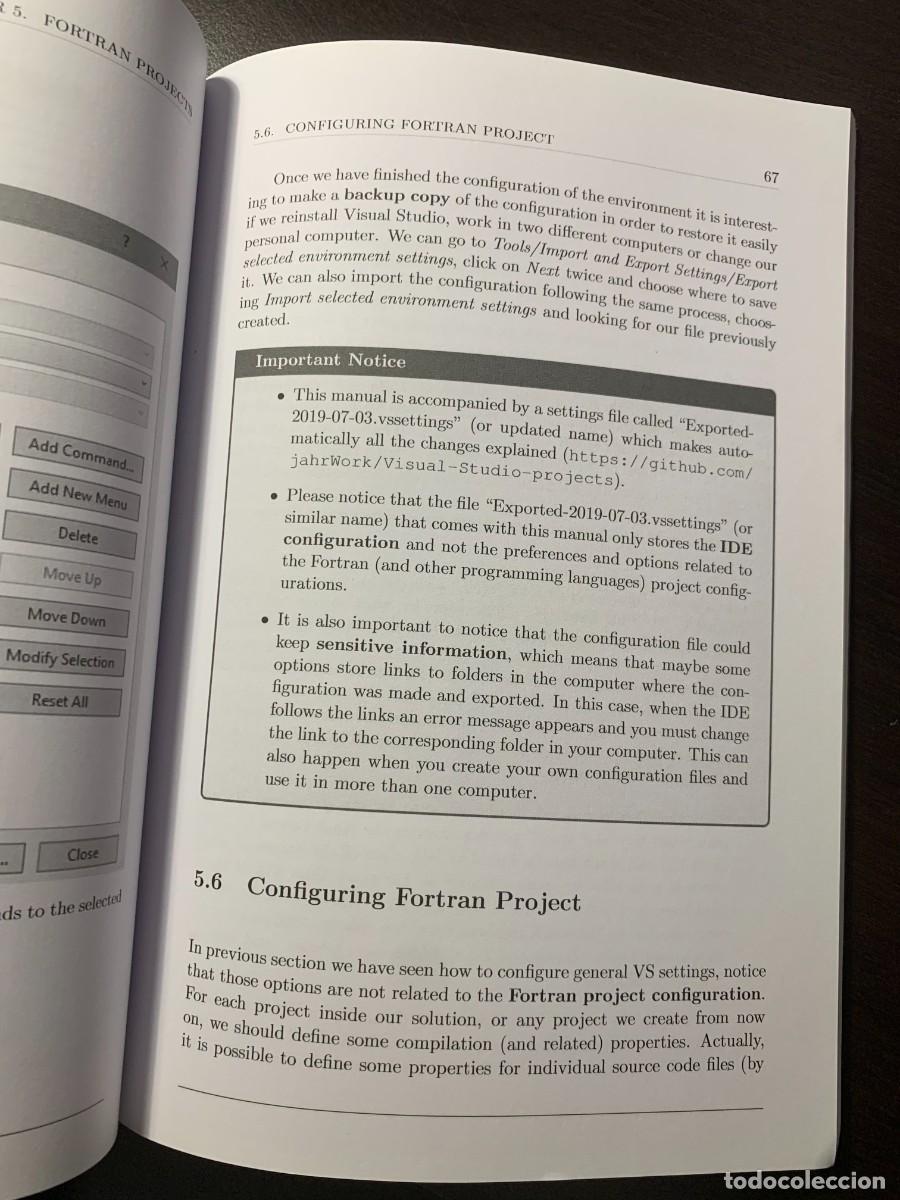 Libros de segunda mano: Programming with Visual Studio. M.A.Rapado, B.Moreno y J.A.Hern&aacute;ndez. - Foto 8