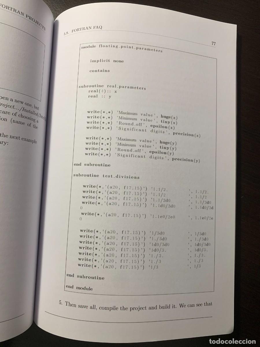 Libros de segunda mano: Programming with Visual Studio. M.A.Rapado, B.Moreno y J.A.Hern&aacute;ndez. - Foto 9
