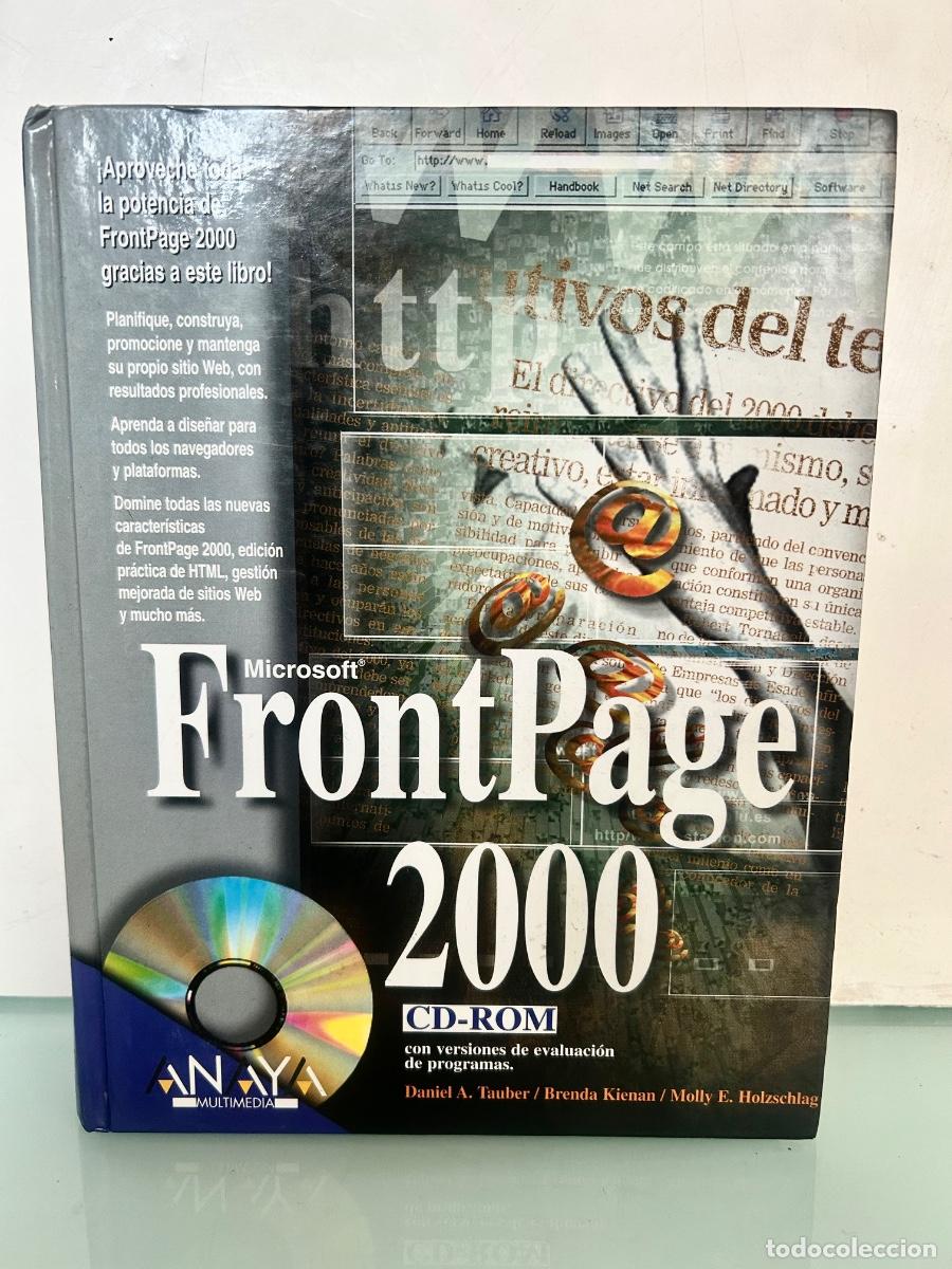 Libros de segunda mano: FRONTPAGE 2000 + CD ROM- LIBRO INFORMATICA VINTAGE-ANAYA FRONT PAGE PC LA BIBLIA - Foto 2