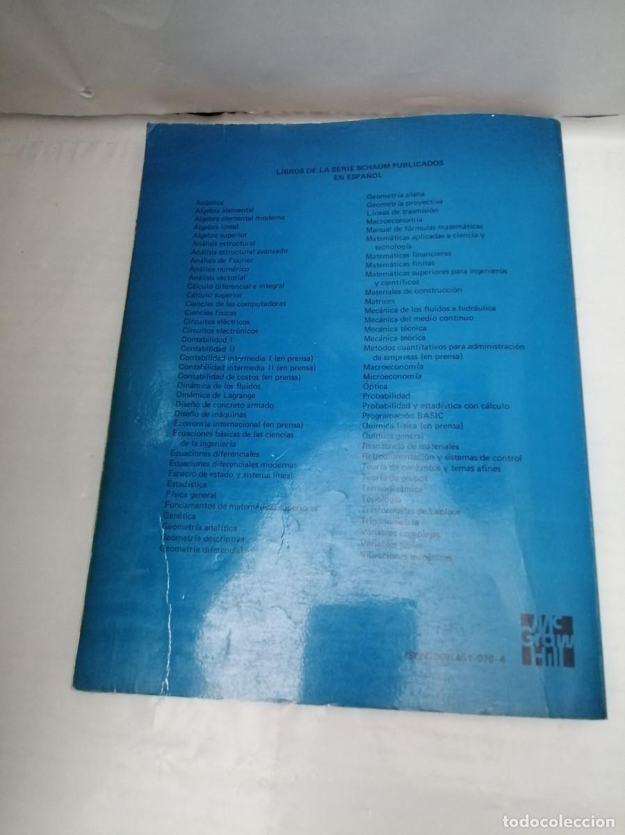 Libros de segunda mano: SCHAUM. Programaci&oacute;n Basic: Teor&iacute;a y 346 problemas resueltos - Foto 2