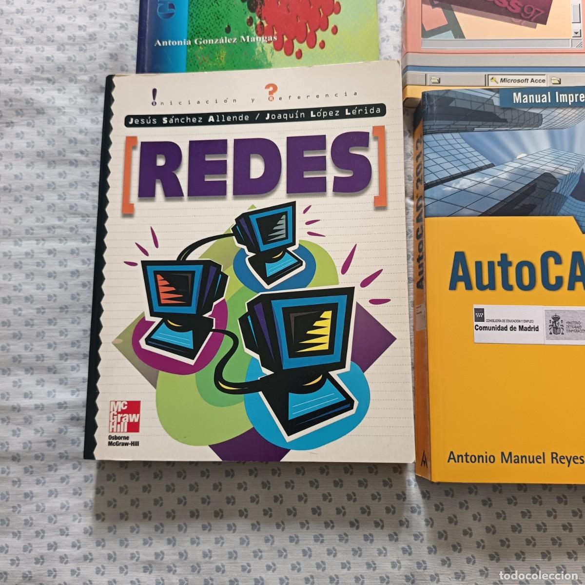 Libros de segunda mano: LOTE LIBROS DE INFORMATICA A&Ntilde;OS 90 Y S XX( REDES, VISUAL BASIC, AUTOCAD, ETC) - Foto 2