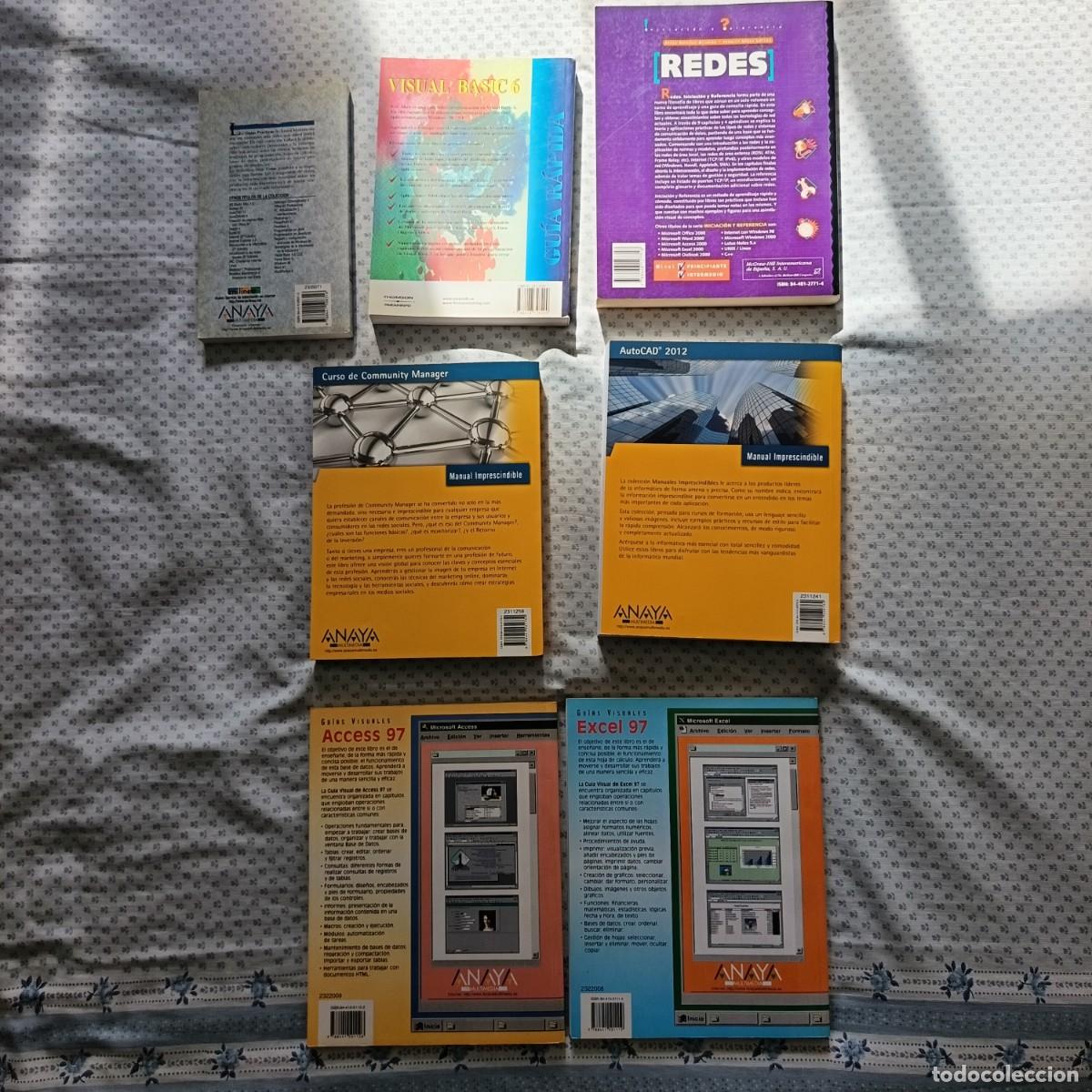 Libros de segunda mano: LOTE LIBROS DE INFORMATICA A&Ntilde;OS 90 Y S XX( REDES, VISUAL BASIC, AUTOCAD, ETC) - Foto 5