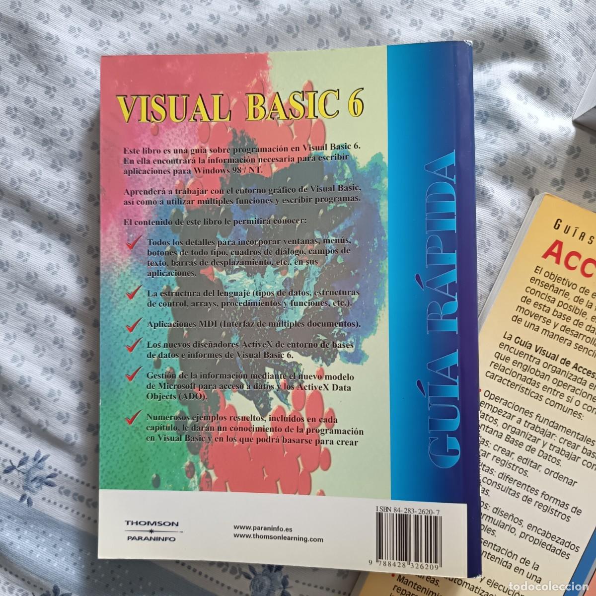 Libros de segunda mano: LOTE LIBROS DE INFORMATICA A&Ntilde;OS 90 Y S XX( REDES, VISUAL BASIC, AUTOCAD, ETC) - Foto 6