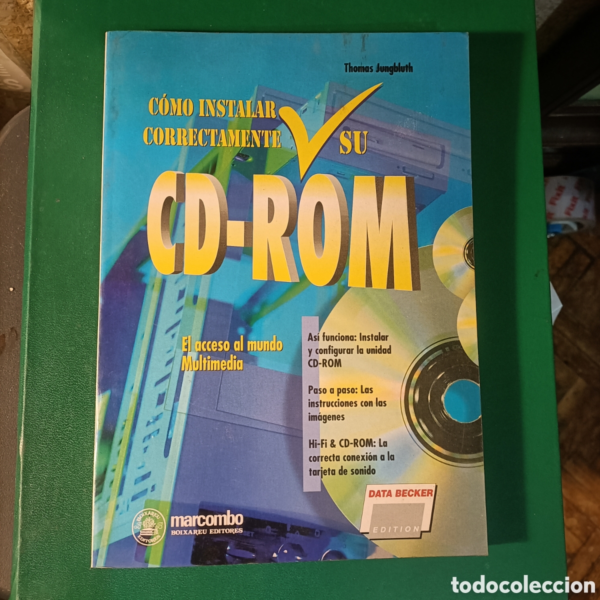 Libros de segunda mano: Como instalar correctamente su cd rom Thomas Jungluth marcombo 1994 - Foto 1