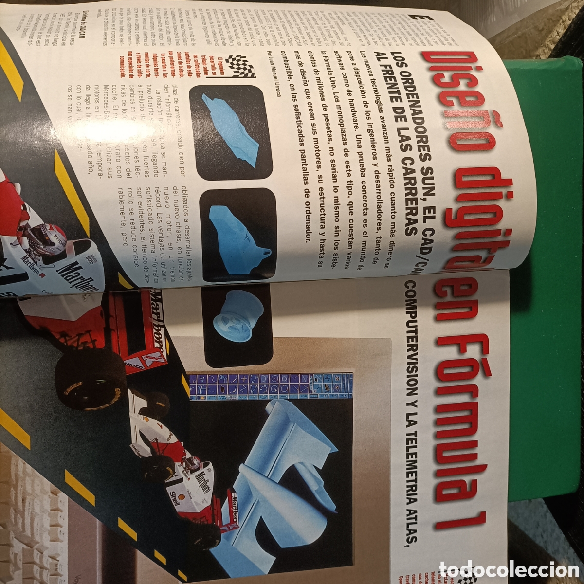 Libros de segunda mano: Revista multimedia n&deg;7 dise&ntilde;o f&oacute;rmula 1 - Foto 4