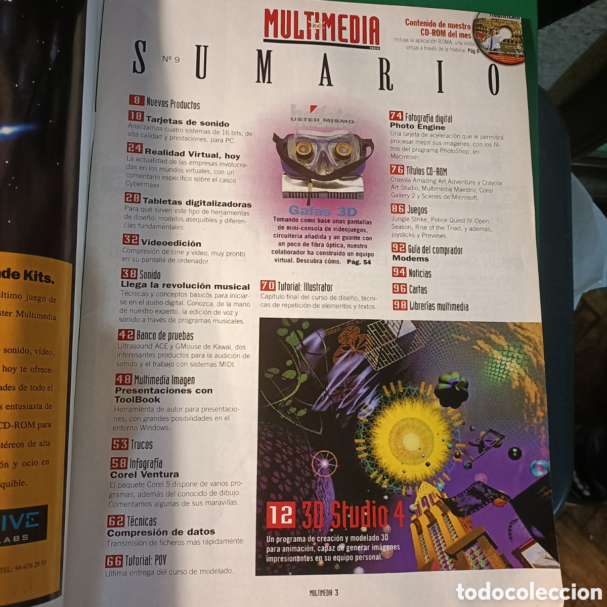 Libros de segunda mano: Revista multimedia n&deg;9 - Foto 2